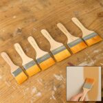 Nylon Pine Painting Brush Set – Dusting & Wall Paint Brushes (6 Pc Set) - Front View by Nari Haat, Indian ethnic we...