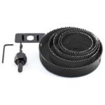 8-Piece Adjustable Hole Saw Set – Circular Cutter (19–127 mm Sizes) - Fabric Detail by Nari Haat, Indian ethnic w...