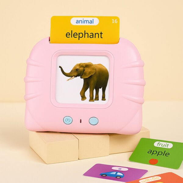 Preschool Learning Toys Flash Cards for Small Kids Educational Toys English Words Learning Machine for Kids with 224 ...
