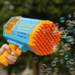 Rechargeable Bubble Gun for Kids