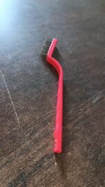 Mini Wire Brush Stainless Steel (1 Pc) - Fabric Detail by Nari Haat, Indian ethnic wear, women clothing, designer suit