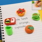 3D Mix Design Novelty Erasers