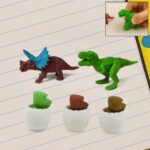 Dinosaur Egg 3D Puzzle Erasers