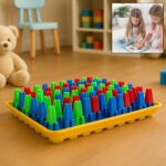 Plastic Color Crush Game Board Educational Puzzle Game for Kids and Adults  Gift - Front View by Nari Haat, Indian et...