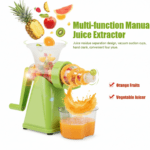 Manual Juicer Modern Plastic Fruit and Vegetable Juicer (1 Pc / Bowl Not Included) - With Dupatta by Nari Haat, India...