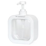 Snap sink Dispenser Plastic Clear Empty Pump Lotion Bottles (1 Set) - Sleeve Design by Nari Haat, Indian ethnic wear,...