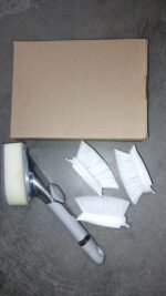 Automatic Liquid Dispenser Dish Clean Brush Scrubber - Full Detail by Nari Haat, Indian ethnic wear, women clothing, ...