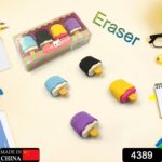 Eraser Set for Kids School Gifts (1 Set 4 Pc, Themed) - With Dupatta by Nari Haat, Indian ethnic wear, women clothing...