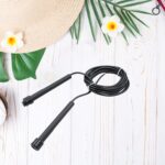 Speed Skipping Rope, Jump Rope With Pvc Handle, Sports Skipping Rope for Men - Neckline Detail by Nari Haat, Indian e...