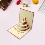 3D Paper Wish Card High Quality Paper Card All Design Card Good Wishing Card  (Birthday , Valentine , love , Christma...