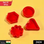 Cookie Cutter with Shape Heart Round Star and Flower (4 Pack) - With Dupatta by Nari Haat, Indian ethnic wear, women ...