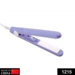 Beauty and Personal Care Professional Ceramic Plate Mini Hair Styler Straightener and Curler - With Dupatta by Nari H...