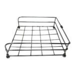 Stainless Steel Wall Mount Set Top Box Stand - Sleeve Design by Nari Haat, Indian ethnic wear, women clothing, design...