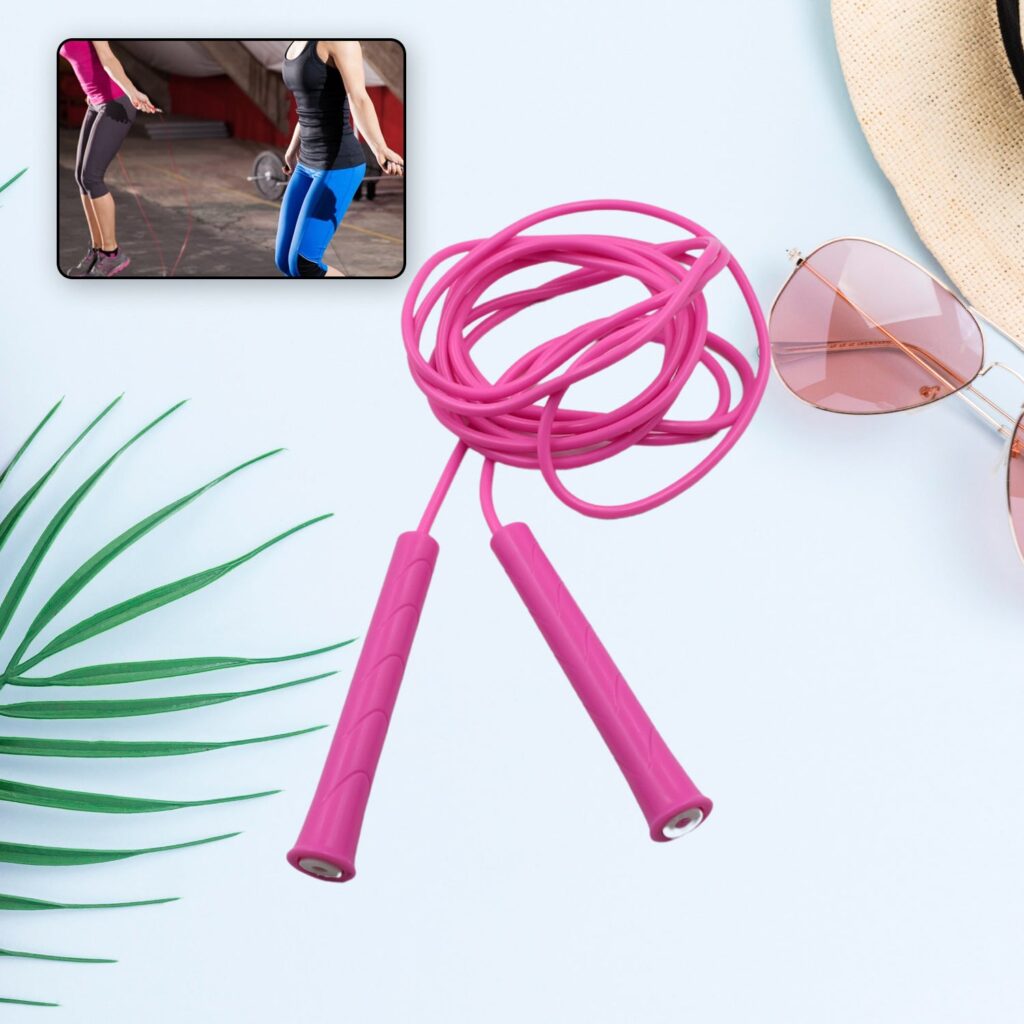 3m Adjustable Plastic Jump Rope for Fitness