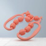 Muscle Massage Roller, 10 Wheels Relieve Soreness Leg Muscle Roller Fitness Roller Muscle Relaxer Massage Roller Ring...