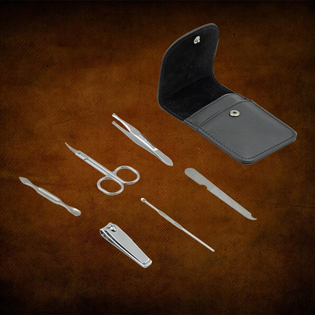 6-in-1 Stainless Steel Professional Nail Care Kit