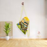 Small Dori Bag – Cute Drawstring Backpack for Kids, Party Gift - Sleeve Design by Nari Haat, Indian ethnic wear, wo...