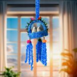 Home Decoration Bird Nest Decor Lovely Beautiful Artificial Birds Jute Nest Hanging for Balcony and Garden Decoration...