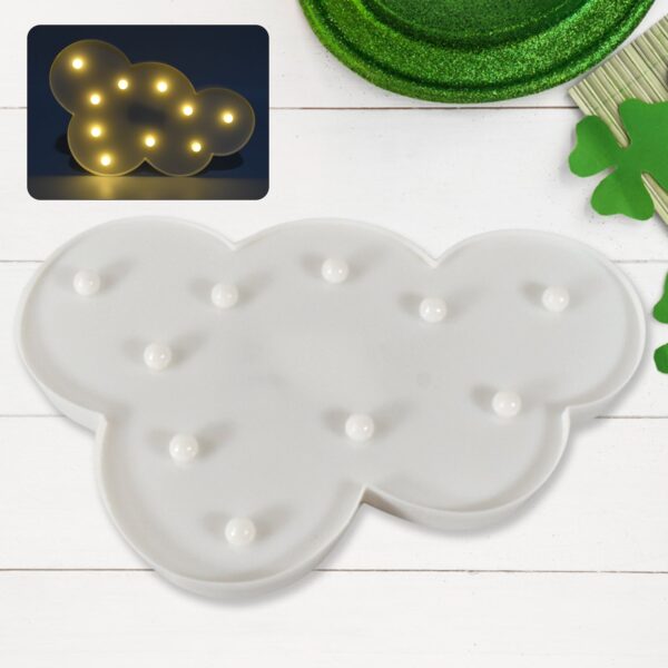 3D LED Table Lamp – Party & Kids, Home Decor, No Battery - Front View by Nari Haat, Indian ethnic wear, women cloth...