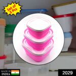 3 Pc Multi-Purpose Container used in all kinds of household - With Dupatta by Nari Haat, Indian ethnic wear, women cl...