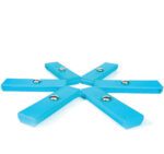 Foldable Non-Slip Heat-Resistant Hotmat for Kitchen – Compact and Durable - Back View by Nari Haat, Indian ethnic w...