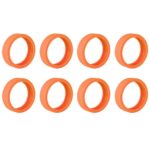 Silicone Luggage Wheel Covers – Noise Reduction & Protection (8 Pcs) - Sleeve Design by Nari Haat, Indian ethnic we...