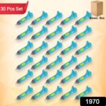 Thumb shaped light, lightning keychain, lightning toy, thumb shape LED (30 Pcs Set) - With Dupatta by Nari Haat, Indi...