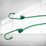 Elastic Cloth Drying Rope with 12 Metal Clip Portable Clothes line For Home & Travel - Fabric Detail by Nari Haat, In...