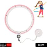 Fitness Adjustable Detachable Fitness Hula Hoop Ring Smart Round Count & Weight Loss Gym Equipment Exercise Smart Hul...