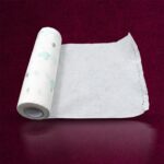 Reusable Printed Kitchen Tissue Roll – Non Woven Washable Cleaning Cloth - Sleeve Design by Nari Haat, Indian ethni...