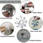 Durable 18-in-1 Snowflake Multi-Tool – Bottle Opener & Screwdriver Wrench Kit - Closeup Embroidery by Nari Haat, In...
