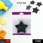Mini PVC Anti Slip Bat Mat Star Shaped for Kids 4 Pc Set - With Dupatta by Nari Haat, Indian ethnic wear, women cloth...