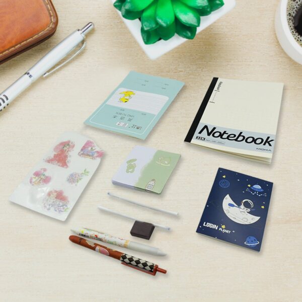 Cartoon Stationery Box  Cartoon Design School Box Book , diary , Pen , Eraser, Sharpner , Sticker & Pen Refill Studen...