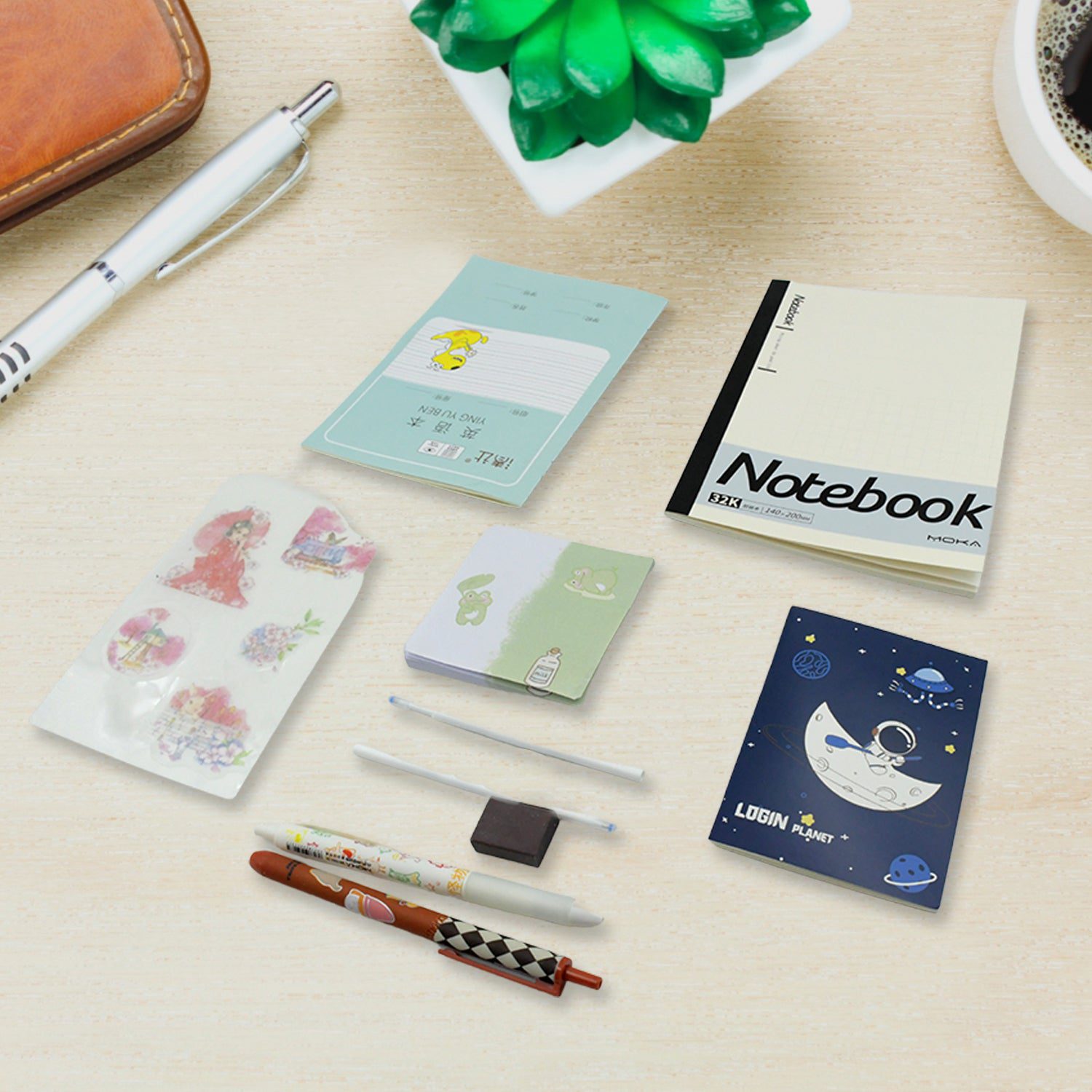 1_c790dcca-fb64-477d-ad6d-ca8621e44012.jpg Cartoon Stationery Box Cartoon Design School Box Book , diary , Pen , Eraser, Sharpner , Sticker & Pen Refill Studen...