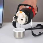 Stainless Steel Airtight Insulated Thermos Bottle (1200Ml Approx) - Sleeve Design by Nari Haat, Indian ethnic wear, w...