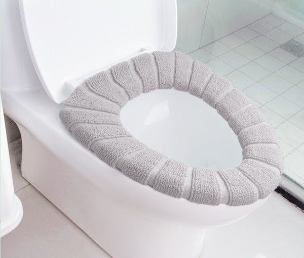 Plush Winter Toilet Seat Cover Cushion
