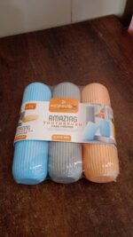 Capsule Shape Travel Toothbrush Toothpaste Case Holder (Multicolor / 3 Pcs Set) - Full Detail by Nari Haat, Indian et...