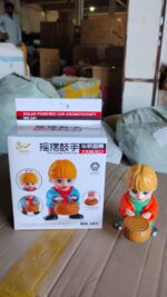 Creative Solar Drummer Car Aromatherapy, Solar Powered Car Air Freshener (1 Pc) - Fabric Detail by Nari Haat, Indian ...