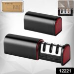 3-Stage Knife Sharpener, Knife grinder Three-sided blade for both water (1 Pc) - With Dupatta by Nari Haat, Indian et...