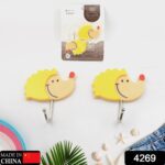 Multipurpose Self-Adhesive Hooks (Heavy Duty): Bathroom, Kitchen, Office - With Dupatta by Nari Haat, Indian ethnic w...