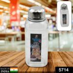 Plastic Transparent Mukhwas Bottle With Steel Cap Kitchen Storage Bottle (1 Pc) - With Dupatta by Nari Haat, Indian e...