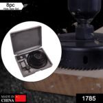 8-Piece Adjustable Hole Saw Set – Circular Cutter (19–127 mm Sizes) - With Dupatta by Nari Haat, Indian ethnic we...