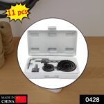 Wood Hole Saw Cutting Set (11 pcs, 19-64mm, Multicolour) - With Dupatta by Nari Haat, Indian ethnic wear, women cloth...