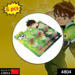 Cartoon Heart Stamps Motivational Reward Stamps for Kids, Teachers & Parents (6 Pcs) - With Dupatta by Nari Haat, Ind...