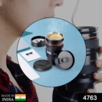 Plastic Camera Lens Stainless Steel Coffee Mug - With Dupatta by Nari Haat, Indian ethnic wear, women clothing, desig...