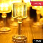 Big Acrylic LED Desk Lamps Table Lamp Portable Crystal, Diwali (1 Pc / Big) - With Dupatta by Nari Haat, Indian ethni...