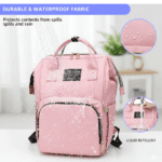 Multipurpose Large Capacity Mom's Backpack Diaper Bag (1 Pc) - Sleeve Design by Nari Haat, Indian ethnic wear, women ...