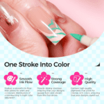 Nail Art Point Pen and Set Used by Women's for Their Fashion Purposes (Pack of 5Pcs) - Neckline Detail by Nari Haat, ...