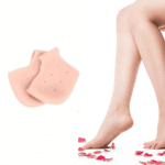 Anti Crack Silicone Half Gel Heel And Foot Protector Moisturizing Socks - Full Detail by Nari Haat, Indian ethnic wea...