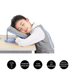 Foldable Soft Nap Doughnut Pillow – Slow-Rebound, Portable Head Cushion Kids & Office - Back View by Nari Haat, Ind...